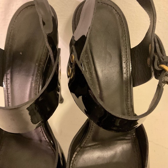 Yves Saint Laurent women's heeled sandals size 38. Made in Italy. - Picture 10 of 11